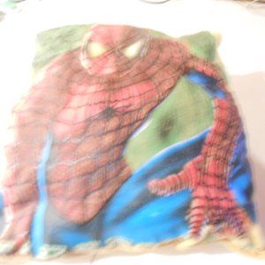 spiderman square pillow 11"x11"